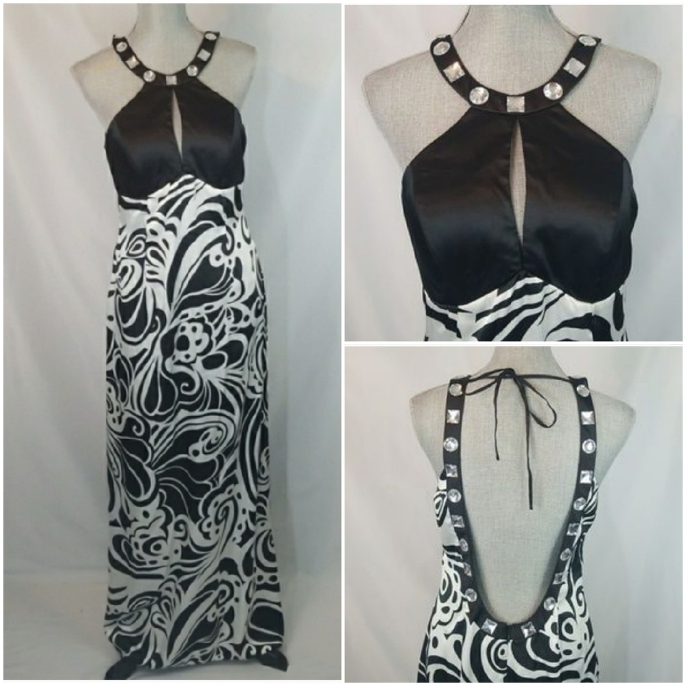 Flip Long Gown Dress